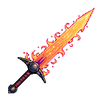 enchanted dagger fire enchantment flame kissed blade red