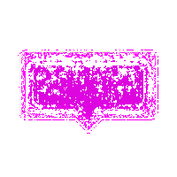 cyberpunk neon notification banner ui element magenta pink