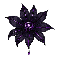 shadowlands corrupted flower wilted black petals dripping