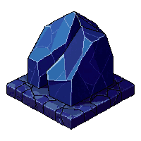 shadowlands corrupted gem large dark faceted embedded stone