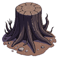 shadowlands shadow tree stump dead gnarled dark petrified