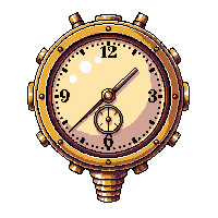 steampunk machinery pressure gauge gold plated luxurious