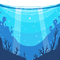 underwater kingdom bubble pop burst splash tiny droplets