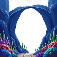 underwater kingdom coral arch natural bridge formation