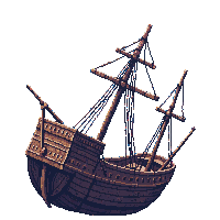 underwater kingdom sunken ship mast fallen wooden rigging