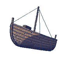 underwater kingdom sunken ship stern wooden rudder broken