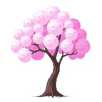 cherry blossom tree pink flowers spring japanese