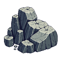 petrified tree stone gray ancient fossilized