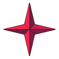 compass needle red north pointer