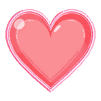 health bar red full heart border