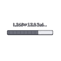 loading bar gray striped animated