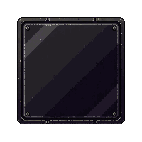 obsidian panel black glossy smooth