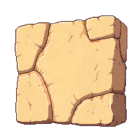 sandstone panel tan desert carved