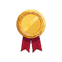 Medal Bronze — free pixel art sprite from Ui Icons Emotes