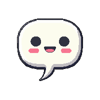 Chat Bubble Icon — free pixel art sprite from Ui Icons Emotes