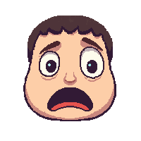 sad face emote