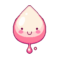 sweat drop bubble