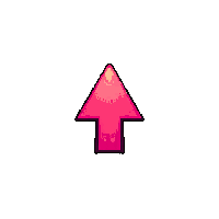 Arrow Up Icon — free pixel art sprite from Ui Icons Emotes