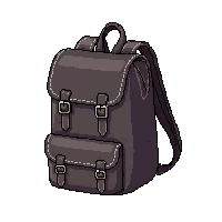 Backpack Inventory Icon — free pixel art sprite from Ui Icons Emotes