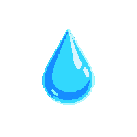 mana drop icon blue