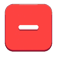 minus icon red