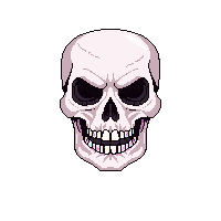 skull danger icon