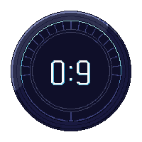 ui cooldown overlay dark circular timer