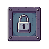 ui frame item slot locked padlock