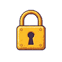 ui icon key unlock access golden