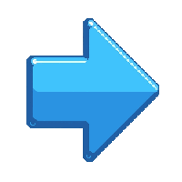 arrow button left navigation back chevron blue