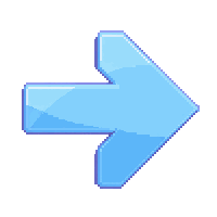 arrow button right navigation forward chevron blue