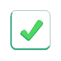 Checkbox Square Checkmark Green Selected Toggle — free pixel art sprite from Ui Pro