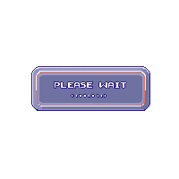 loading text box dots animated please wait panel