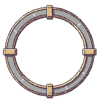 minimap frame circular compass north marker border