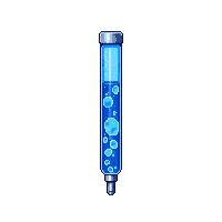 Oxygen Bar Blue Bubbles Diving Underwater Meter — free pixel art sprite from the Ui Pro collection, transparent PNG