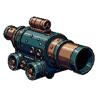 underwater cannon old rusted barnacled sunken