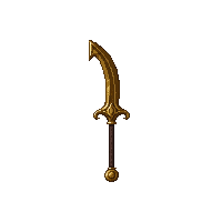 bronze cutlass
