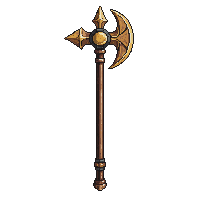 Bronze Throwing Axe — free pixel art sprite from Weapons Arsenal