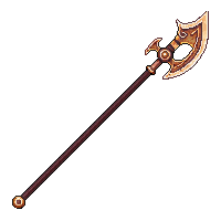 Bronze War Scythe — free pixel art sprite from Weapons Arsenal
