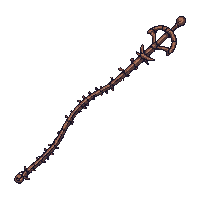 Bronze Barbed Whip — free pixel art sprite from Weapons Arsenal