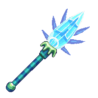 Crystal Barbed Whip — free pixel art sprite from Weapons Arsenal