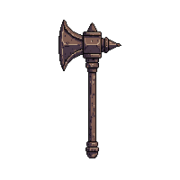rusted maul