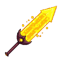 Crystal Flamethrower — free pixel art sprite from Weapons Arsenal