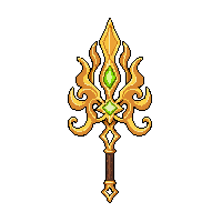 Golden Taser Stun — free pixel art sprite from Weapons Arsenal