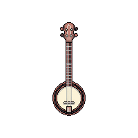 banjo instrument wooden strings musical