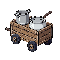 chuck wagon cooking camp pots pans