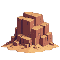 desert rock formation weathered sandstone