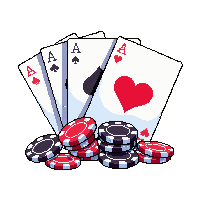 poker cards hand aces spades chips