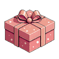 Candy Box Assorted Chocolates Festive Gift — free pixel art sprite from Winter Holiday