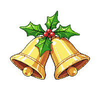 jingle bell gold shiny ringing festive sound